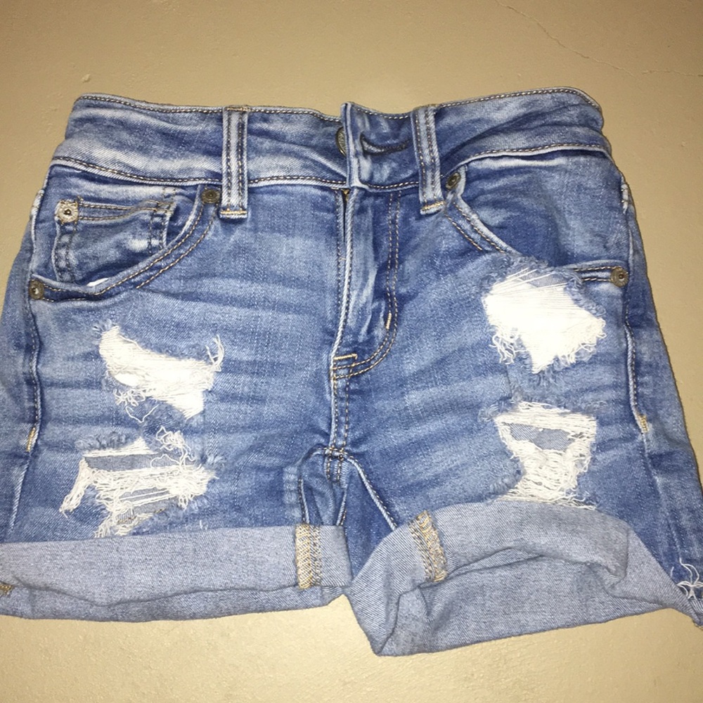 American Eagle Jean Shorts with Rips